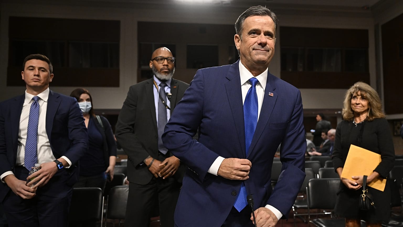 John Ratcliffe, a CIA azóta kinevezett igazgatója januári szenátusi meghallgatásán