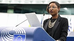 Monica Semedo (Renew Europe/Luxemburgo), antiga deputada ao Parlamento Europeu.
