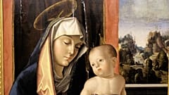 "Virgen con el Niño" del pintor italiano Antonio Solario