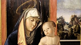 "Virgen con el Niño" del pintor italiano Antonio Solario