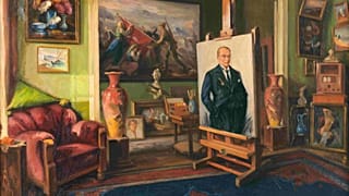 Hayri Çizel, "Sanatçının Atölyesi."