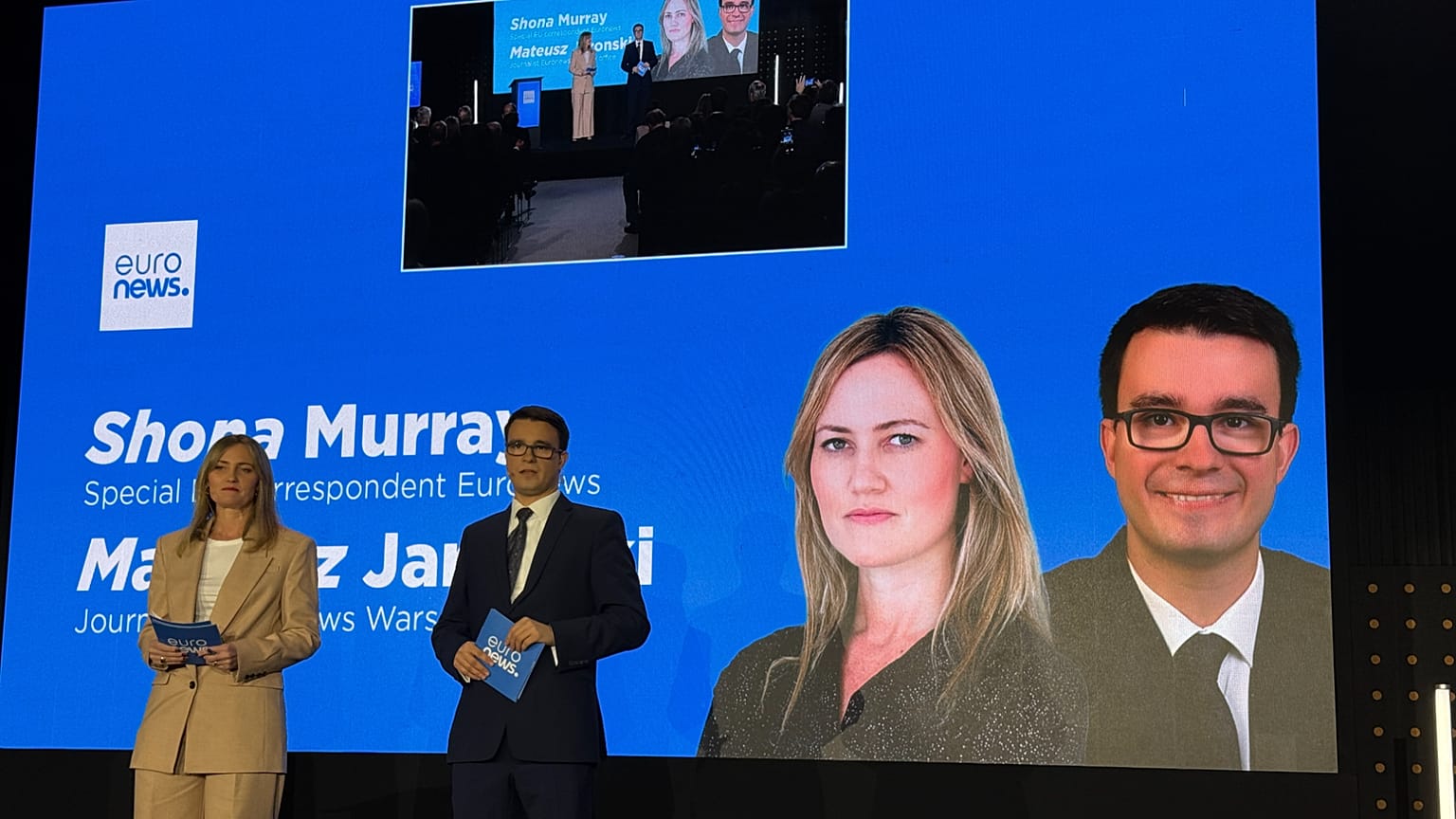Shona Murray and Mateusz Jaronski