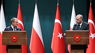Cumhurbaşkanı Recep Tayyip Erdoğan (solda) ve Polonya Başbakanı Donald Tusk - 12 Mart 2025