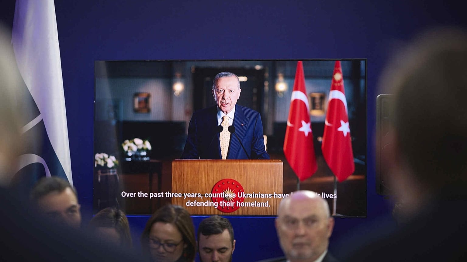 Erdogan videóüzenetet küld az Ukrajnát támogató februári kijevi csúcs résztvevőinek