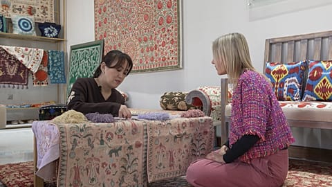 Üzbegisztán textilipara: A suzani hímzéstől a globális divatpiacokig