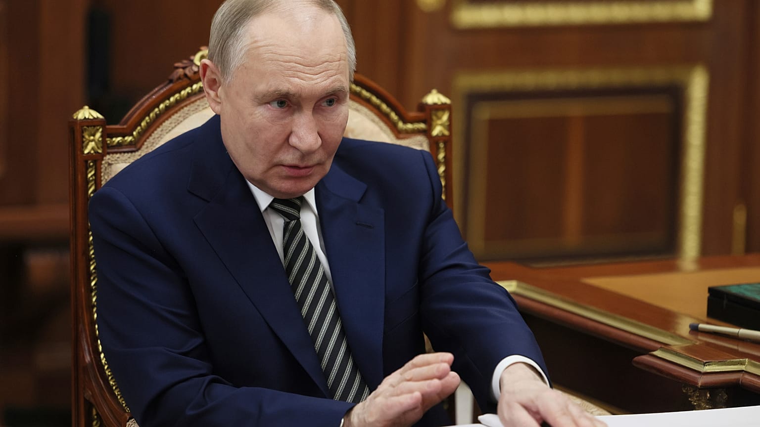 Il presidente russo Vladimir Putin