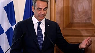 Ο Έλληνας πρωθυπουργός Κυριάκος Μητσοτάκης