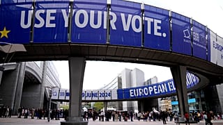 Imagen del edificio del Parlamento Europeo en Bruselas.