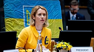 Kaja Kallas ha presentado un plan para movilizar hasta 40.000 millones de euros en ayuda militar a Ucrania.