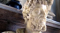 Septimius Severus heykeli.
