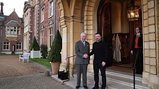 Károly király Sandringhamben fogadja az ukrán elnököt 