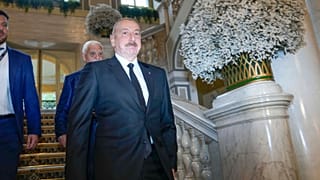 Azerbaijani President Ilham Aliyev 