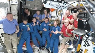 Gli astronauti sull'Iss