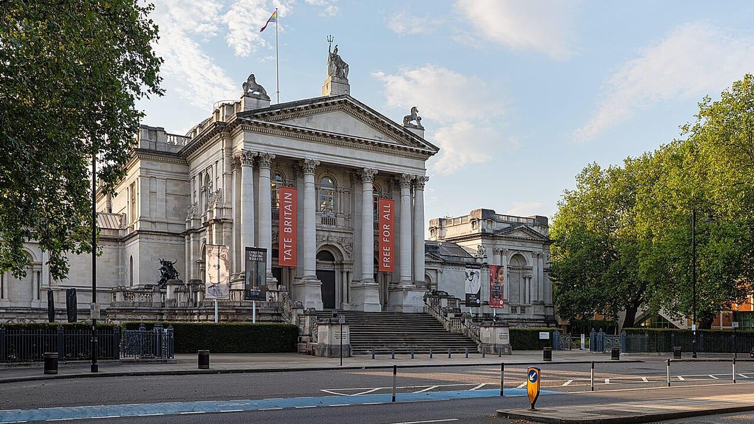 Imagen del edificio de Tate Britain, en Londres.