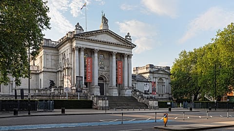 Imagen del edificio de Tate Britain, en Londres.