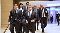 Nikos Christodoulides nach dem Abendessen in Genf