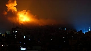 تصویر آرشیوی از حمله اسرائيل به سوریه