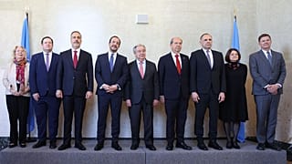 Σε εξέλιξη η πενταμερής για το Κυπριακό στη Γενεύη