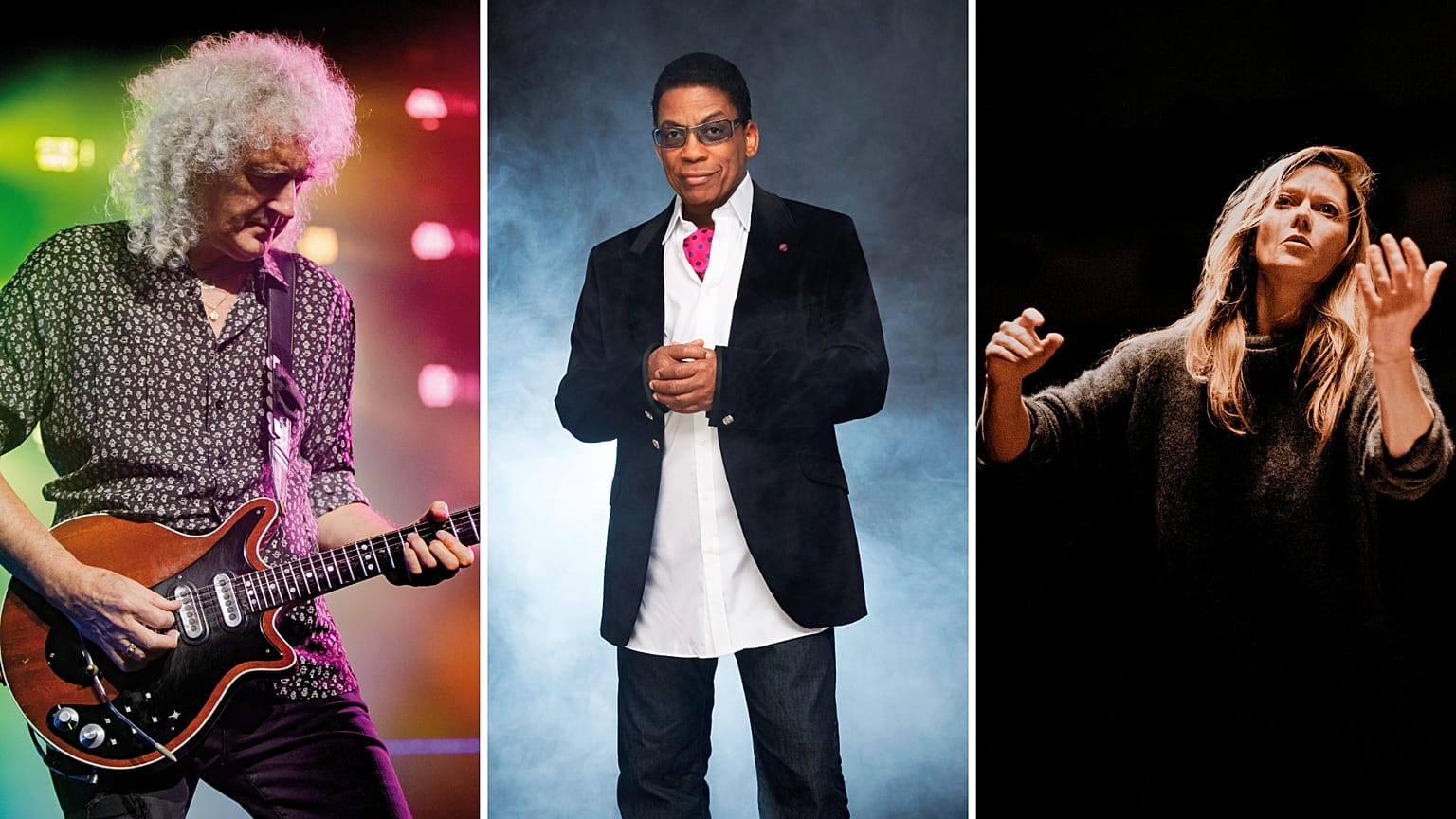 Queen'den Brian May, Herbie Hancock ve Barbara Hannigan