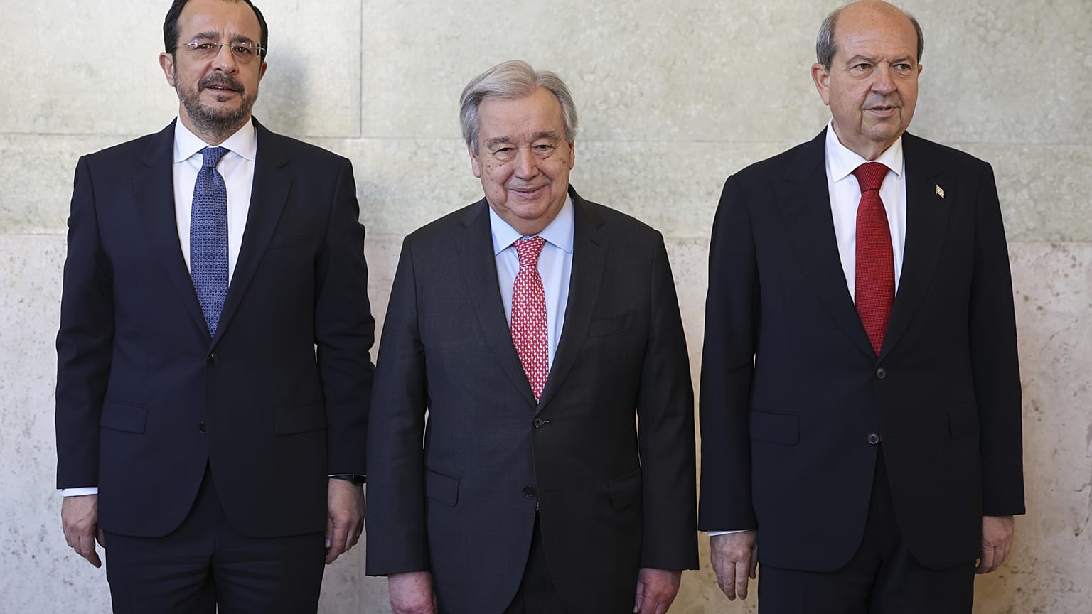 Christodoulides, Guterres, Tatar