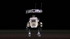 Blue, der KI-gesteuerte Roboter aus Nvidias Newton-Projekt, wurde auf der AI Developer Conference präsentiert. San Jose, Kalifornien – 18. März 2025
