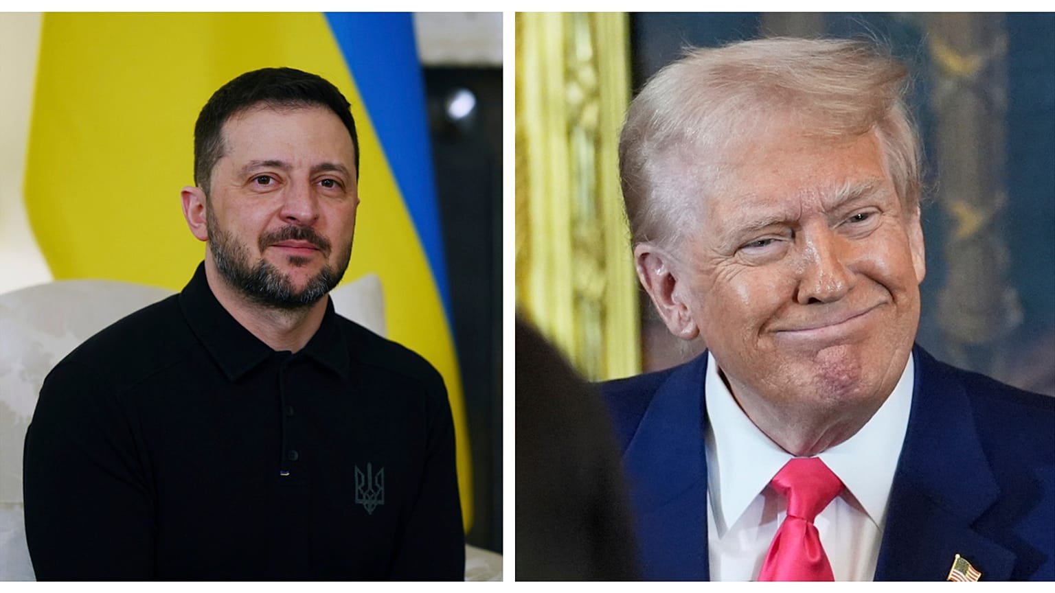 Volodymyr Zelensky et Donald Trump