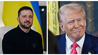 Volodymyr Zelensky et Donald Trump