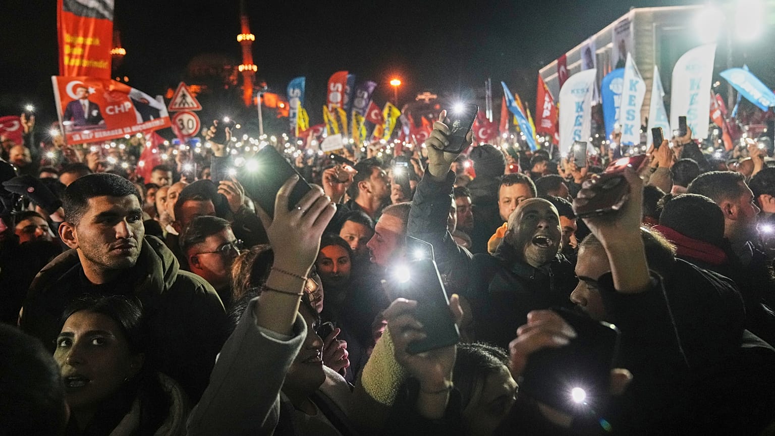 manifestazione a Istanbul