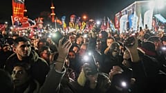 Протесты в Стамбуле в связи с арестом Экрема Имамоглу, мэра города и соперника Эрдогана