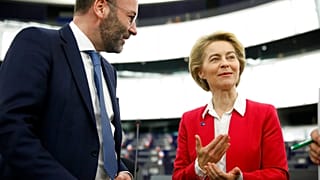 Manfred Weber és Ursula von der Leyen