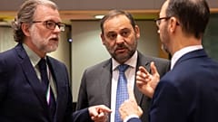 ARCHIVO: José Luis Ábalos en Bruselas en 2019 (La exmujer de Koldo García trabajaba en el Ministerio de Transportes cuando esta cartera pertenecía al exdirigente socialista)