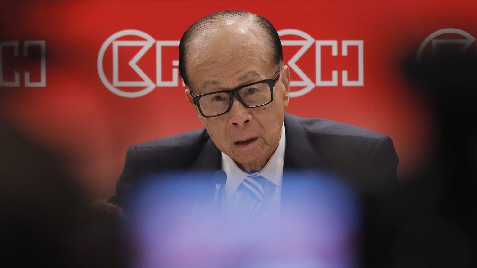 Archív fotó: Li Ka-shing hongkongi üzletember, a CK Hutchison Holdings elnöke