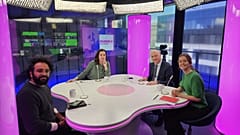 Maïa de La Baume avec Juliette Delacroix, Hamza Esmili et Klaus Welle