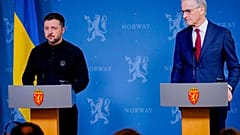Volodymir Zelenskyy Norveç Başbakanı Jonas Gahr Støre ile, 20.03.2025