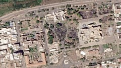 Dieses Satellitenbild von Planet Labs PBC zeigt den Präsidentenpalast in Khartum im Sudan am 15. März 2025.