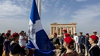 II. Dünya Savaşı sırasında Atina'nın Nazi Almanyası işgalinden kurtuluşunun 80. yıldönümü.