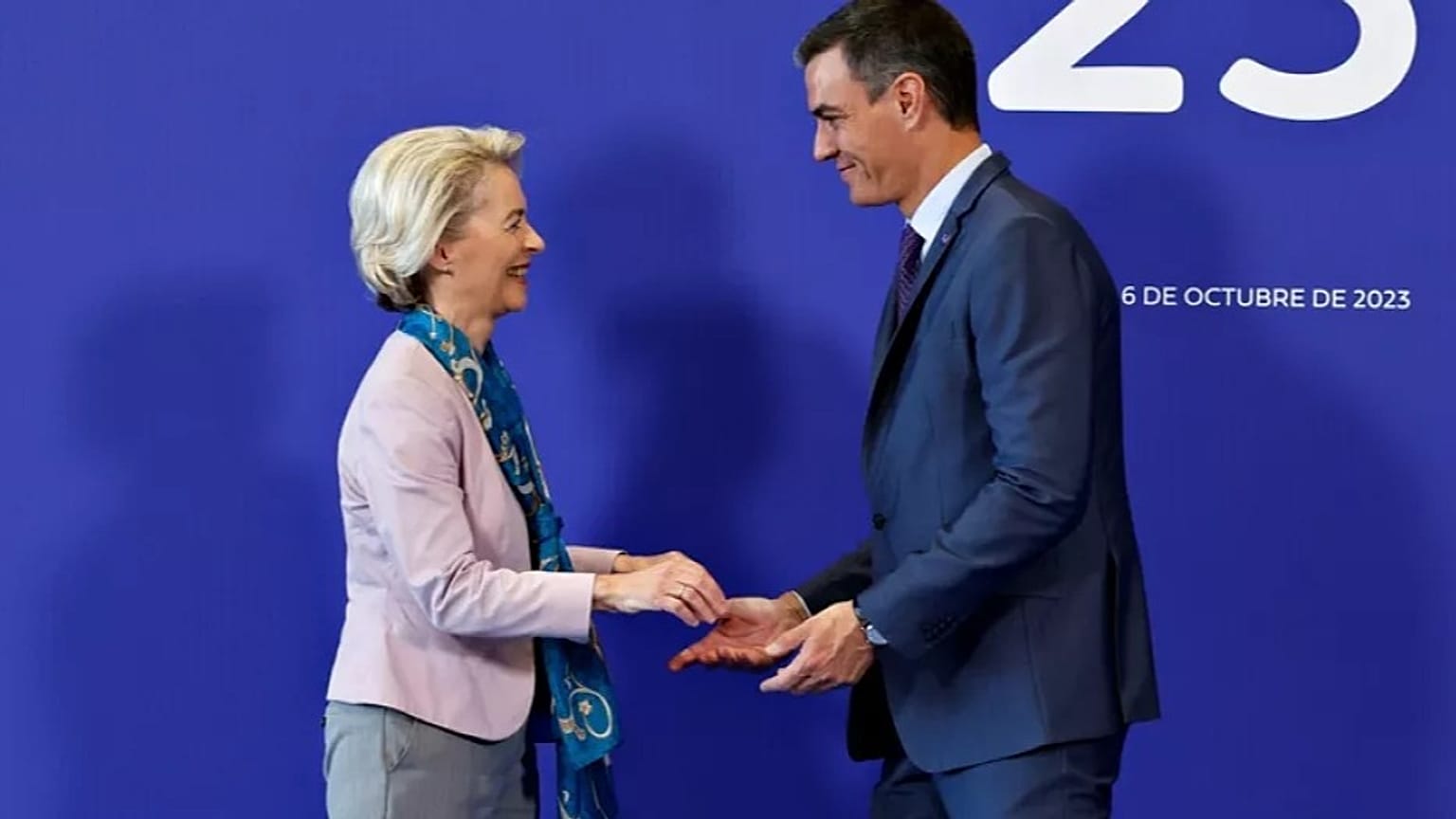 El presidente del Gobierno español, Pedro Sánchez, se quejó abiertamente del término 'Rearmar Europa'.
