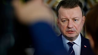 O antigo ministro da Defesa da Polónia, Mariusz Blaszczak.