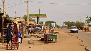 Falu Niger nyugati részén, Tillabéri tartományban