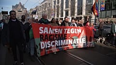 Thousands of demonstrators in Amsterdam against racism and fascism