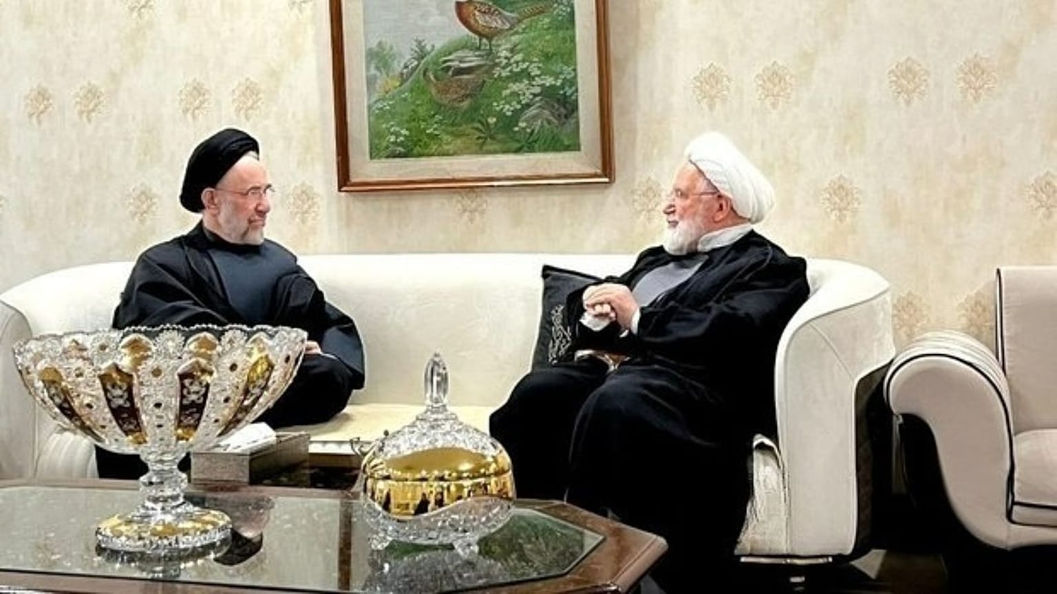 محمد خاتمی و مهدی کروبی