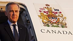 Mark Carney, Kanada miniszterelnöke párizsi látogatáson, 2025. március 17-én