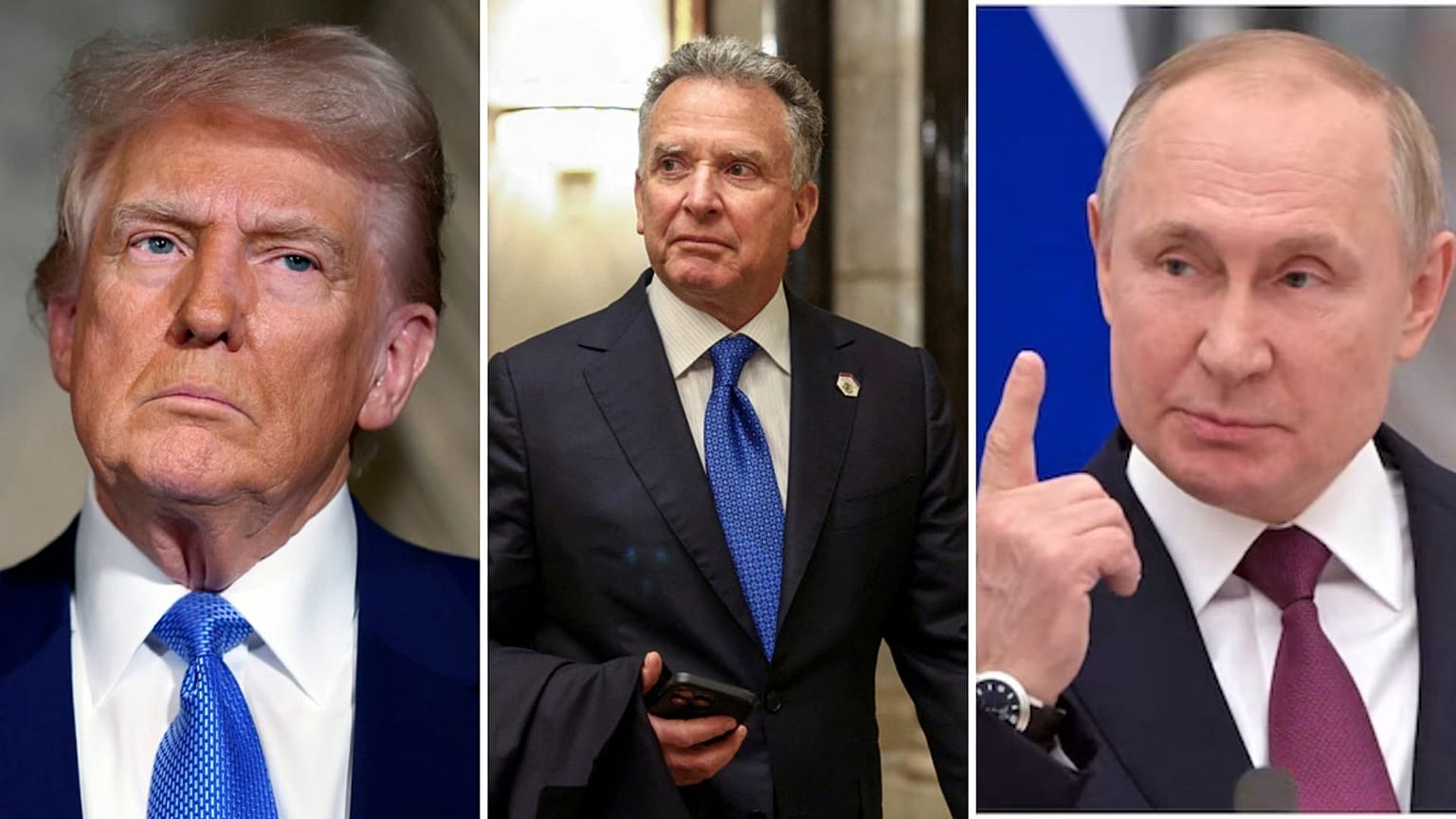 Trump, Witkoff és Putyin 