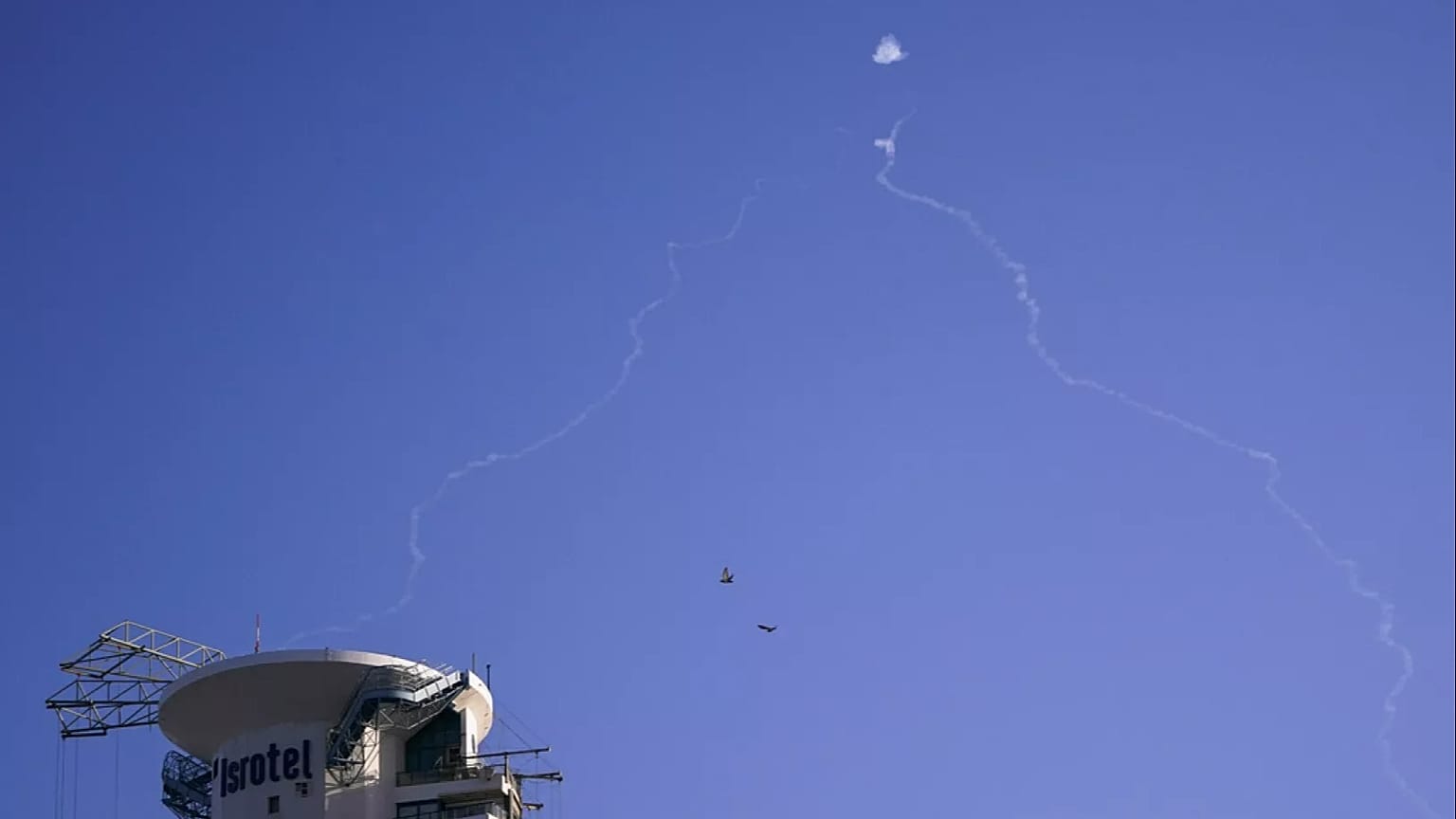 Système anti-missile israélien à Tel-Aviv, mercredi 23 octobre 2024.