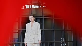 رئيسة وزراء الدنمارك ميتي فريدريكسن تصل إلى مبنى المجلس الأوروبي في بروكسل، لحضور قمة للاتحاد الأوروبي، الخميس 20 مارس 2025