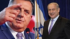 Milorad Dodik és Benjámin Netanjahu