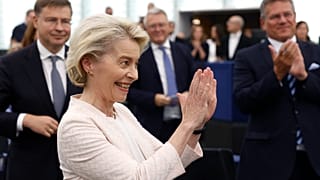 European Commission President Ursula von der Leyen welcomed the results in a tweet, pointing out that peace and security are top of mind.