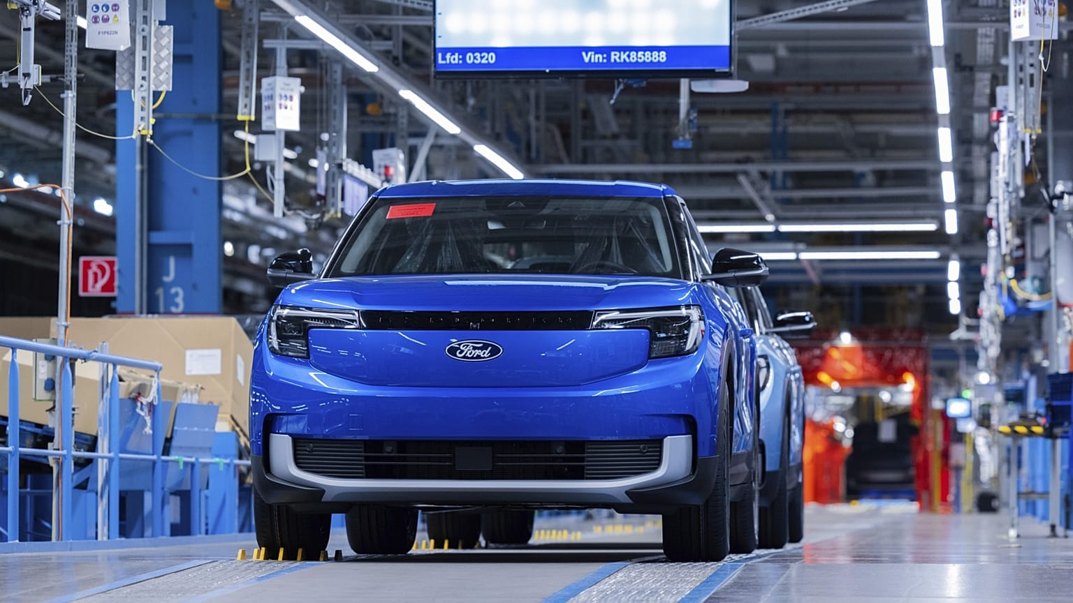 Elektromos autók a Ford kölni gyárában