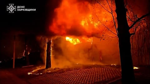 Frappes russes mercredi soir sur la deuxième plus grande ville d'Ukraine, Kharkiv