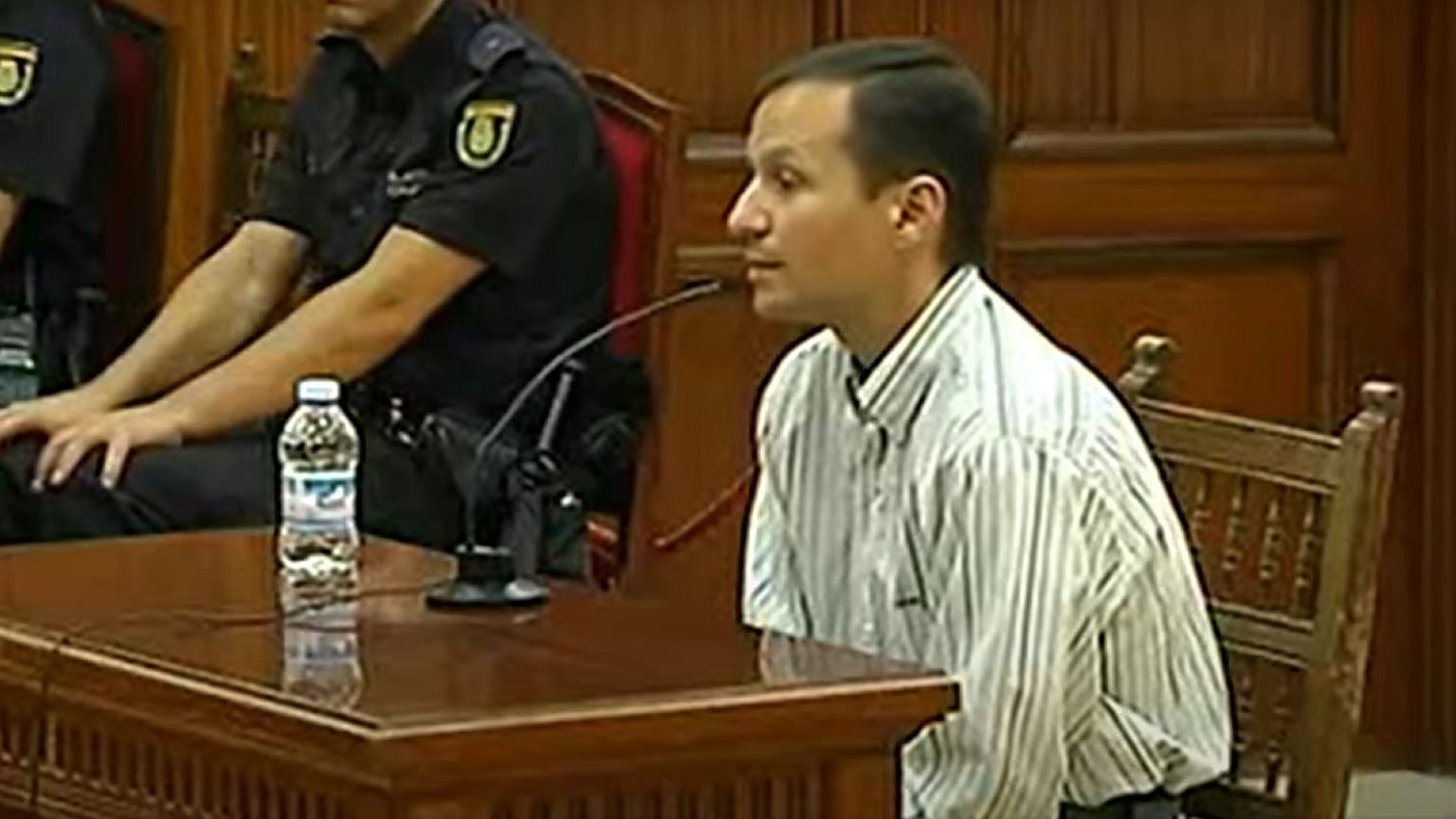 José Bretón, en unas imágenes durante su juicio